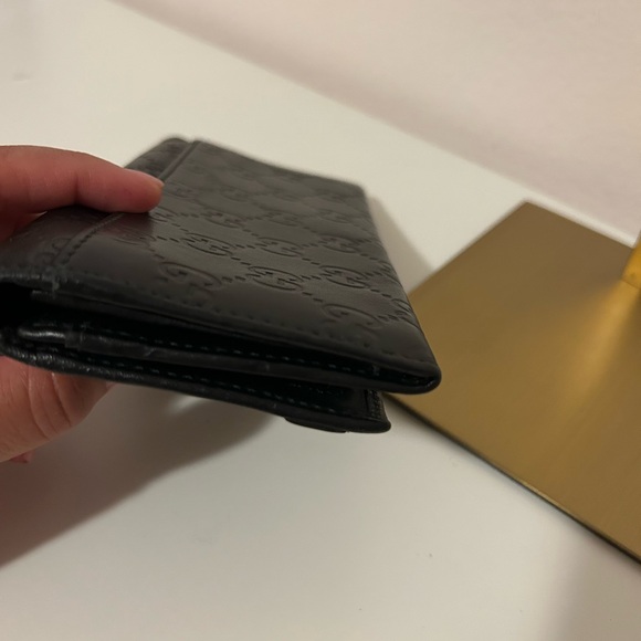 Guccissima GG logo leather long bifold wallet - Picture 8 of 15